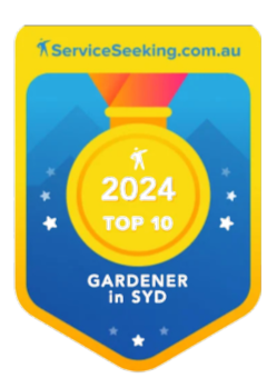 Sydney Lawn & Garden Blitz awards and badges