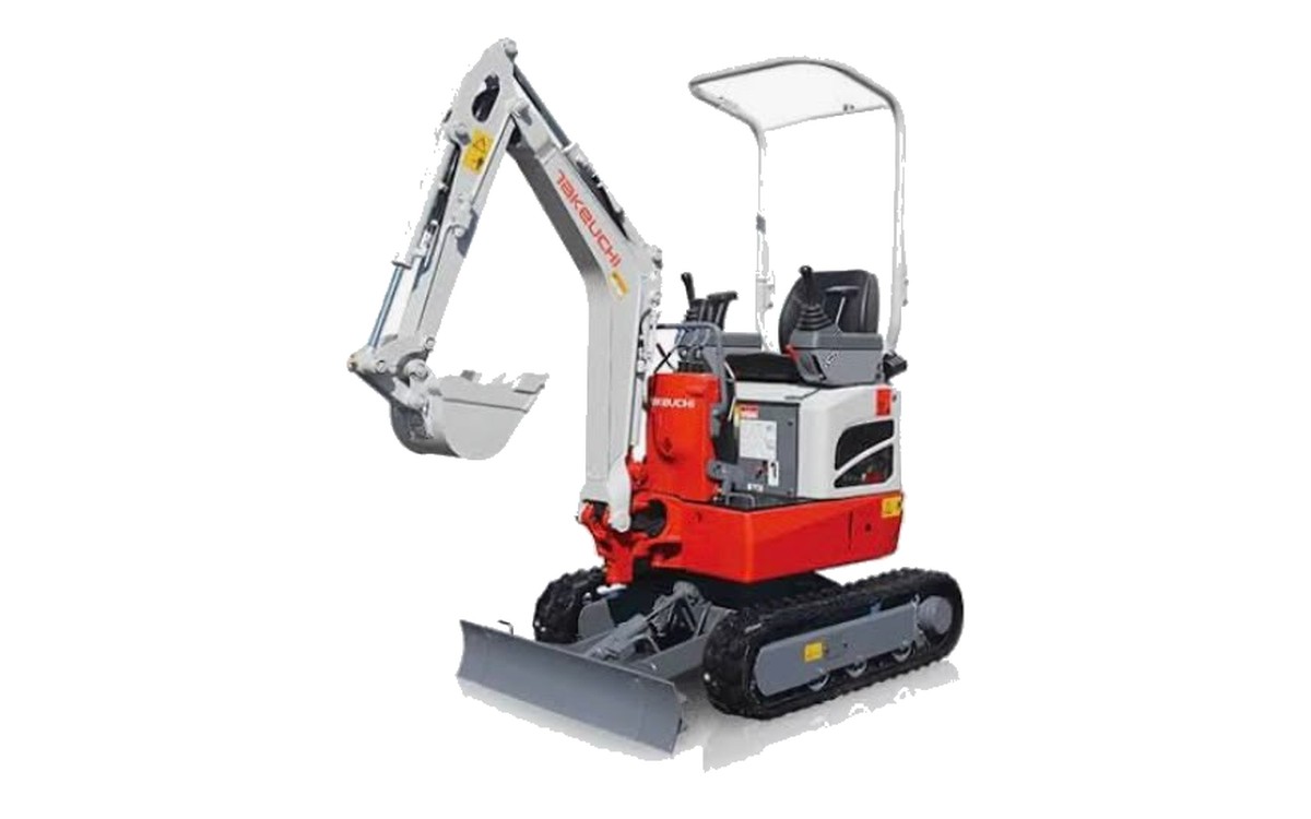 1.5 tonne excavator with driver