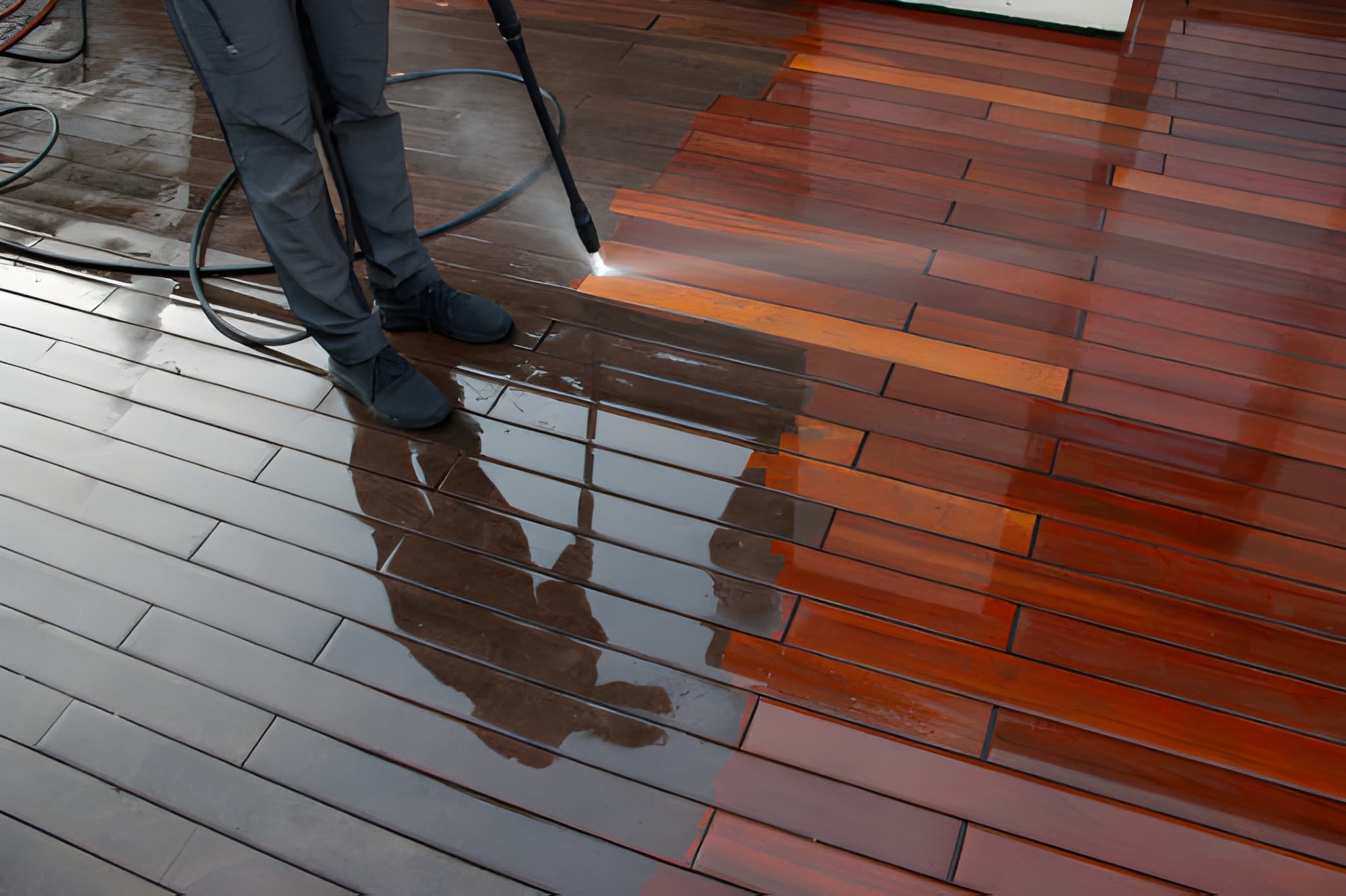 Pressure washing Sydney path cleaning for moss and grime